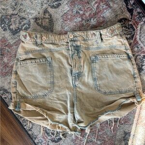 Free People Palmer shorts size 32